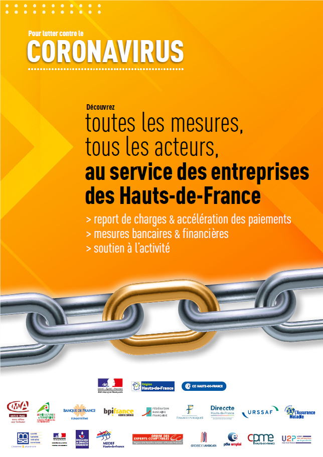 COVID-19 : tous les acteurs et mesures pour les entreprises des Hauts-de-France